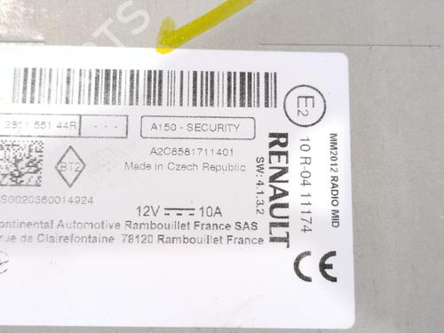 Radio RENAULT MASTER III Van (FV) | BP30833812E6 - Image 3