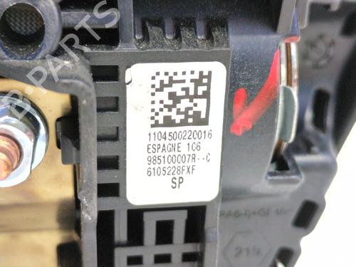 Førerens kollisjonspute RENAULT MEGANE III Hatchback (BZ0/1_, B3_) 1.5 dCi | BP29251076C9 