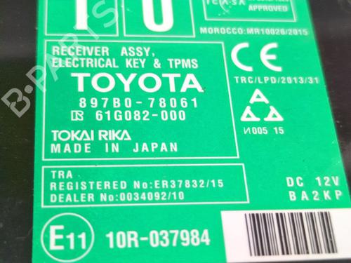 Elektronisk modul LEXUS NX (_Z1_) 300h AWD (AYZ15, AYZ15_, AYZ15R) | BP24509304M83 