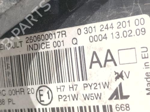 Left headlight RENAULT MEGANE III Hatchback (BZ0/1_, B3_) 1.5 dCi | BP36220532C28  - Image 9