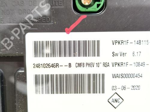 Instrument cluster RENAULT MEGANE IV Saloon | BP38482111C47 - Image 3