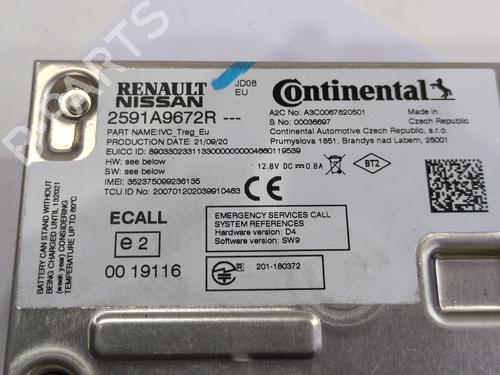 Electronic module RENAULT CAPTUR II (HF_) TCe 90 (HFM6) | BP34431877M83 - Image 3