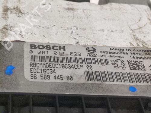 Engine control unit (ECU) CITROËN C4 I (LC_) 1.6 HDi | BP39093712M57 - Image 2