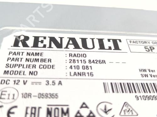 Radio RENAULT KOLEOS II (HC_) | BP33320122E6 - Image 3