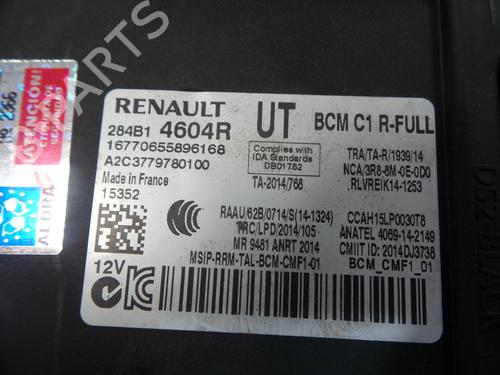 Fuse box RENAULT MEGANE IV Hatchback (B9A/M/N_) 1.2 TCe 130 (B9MR) | BP18084815E1 