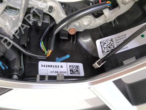 Steering wheel RENAULT CAPTUR II (HF_) TCe 90 (HFM6) | BP34431856C49 - Image 3