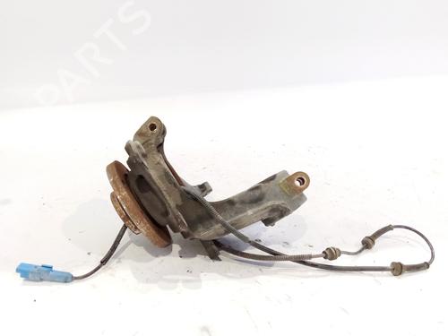 Used Left front steering knuckle PEUGEOT 208 I (CA_, CC_) 1.2 VTI 82 (82 hp) 17822915