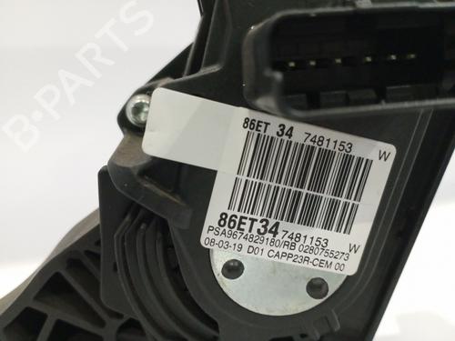 Pedal PEUGEOT 3008 II SUV (MC_, MR_, MJ_, M4_) 1.5 BlueHDi 130 | BP17823086I4 