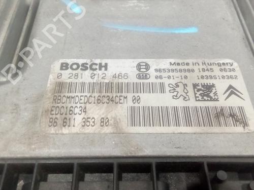 Engine control unit (ECU) CITROËN XSARA PICASSO (N68) 1.6 HDi | BP24338148M57 
