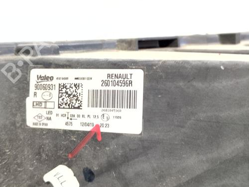 Right headlight RENAULT MEGANE IV Hatchback (B9A/M/N_) 1.3 TCe 140 (B9NB) | BP33934296C29  - Image 5