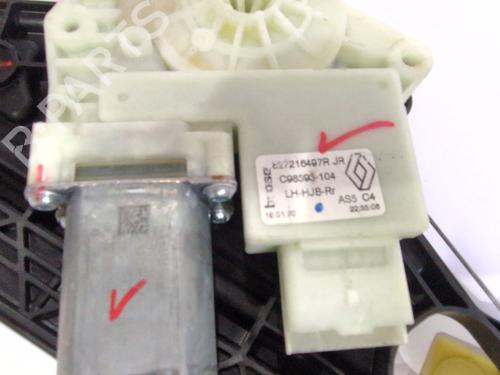 Rear left window mechanism RENAULT CAPTUR II (HF_) TCe 100 (HFMT) | BP36359045C24 - Image 4