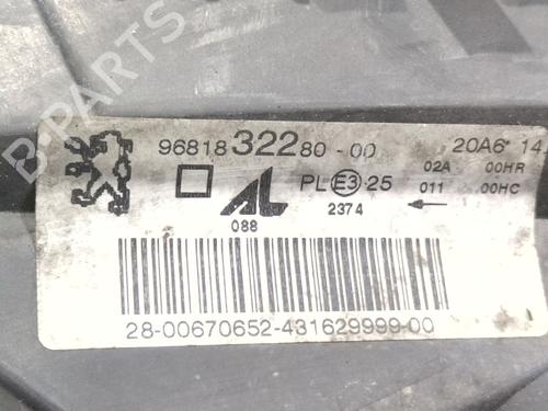 Right headlight PEUGEOT 307 Break (3E) 1.6 HDi 110 | BP30573331C29