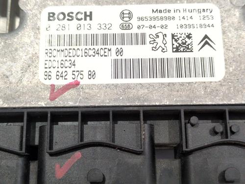 Engine control unit (ECU) PEUGEOT 307 Break (3E) 1.6 HDi 110 | BP33455032M57 - Image 3