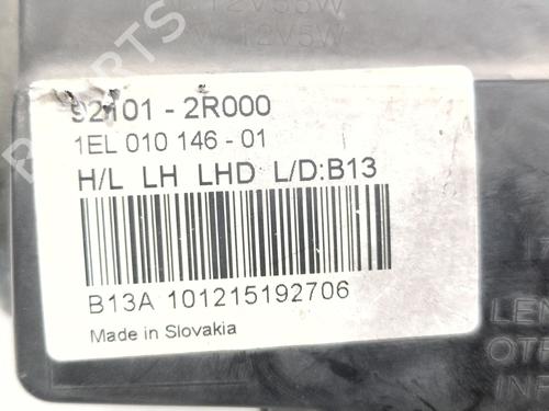 Left headlight HYUNDAI i30 (FD) 1.6 CRDi | BP30610626C28 