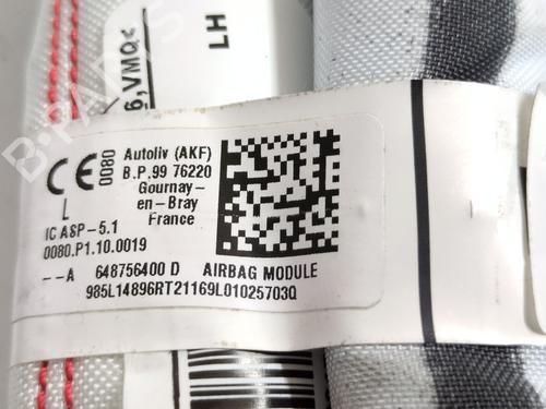 Left curtain airbag DACIA SANDERO III 1.0 TCe 90 | BP27174090C11 
