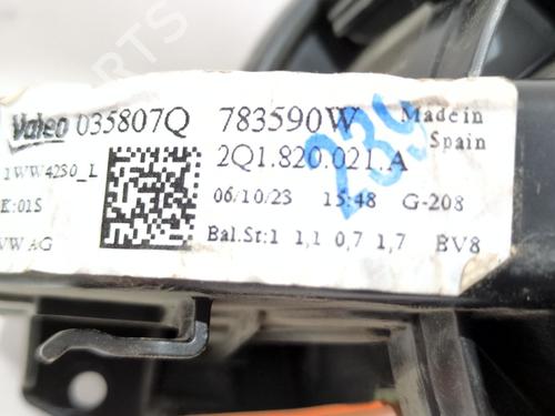 Varmeblæser VW T-CROSS (C11, D31) 1.0 TSI | BP28140631M62 