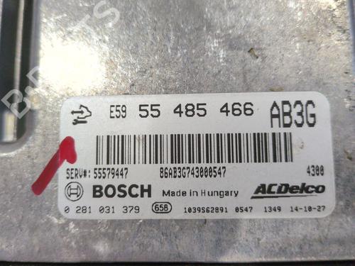 Engine control unit (ECU) OPEL ZAFIRA TOURER C (P12) 2.0 CDTi (75) | BP29734462M57 