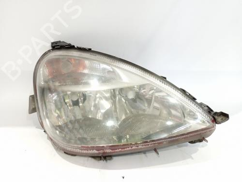 Used Right headlight MERCEDES-BENZ A-CLASS (W168) A 170 CDI (168.009, 168.109) (95 hp) 17823102