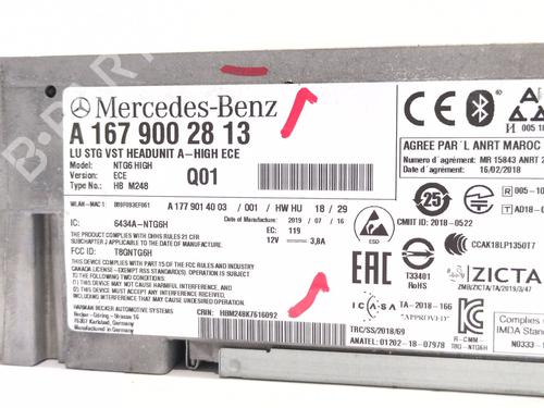 Radio MERCEDES-BENZ A-CLASS (W177) A 200 d (177.012) | BP33537267E6  - Image 5