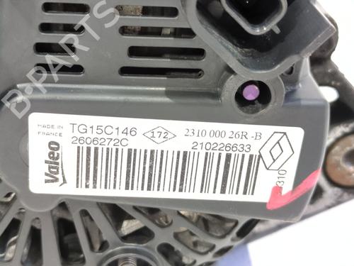 Alternator RENAULT MEGANE III Hatchback (BZ0/1_, B3_) 1.5 dCi (BZ09, BZ0D, BZ1W, BZ29, BZ14) | BP29277183M7 