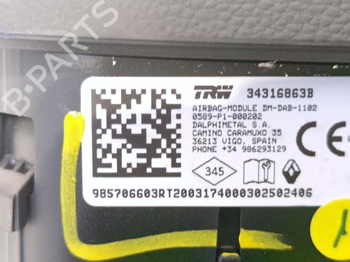 Dashboard RENAULT KANGOO III Box Body/MPV 1.5 Blue dCi 95 (FJAB) | BP33173260C46 - Image 5