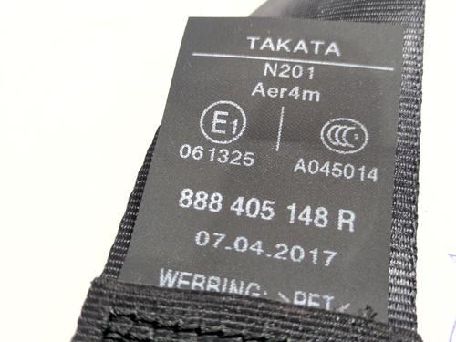Rear left seatbelt RENAULT CAPTUR I (J5_, H5_) 1.5 dCi 90 (J5N4, J5M5, J5MW, J5M6, J5AL, J5AJ) | BP33168667I29 - Image 4