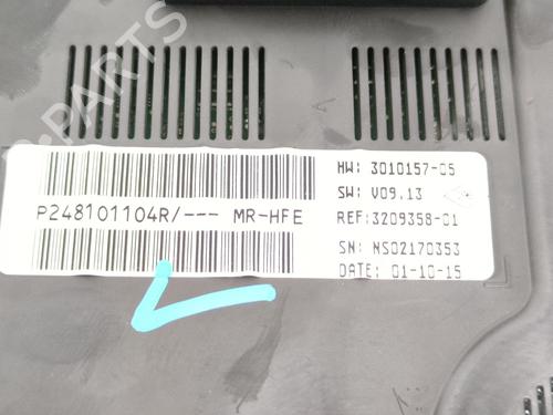 Instrument cluster RENAULT KADJAR (HA_, HL_)  | BP29734948C47 