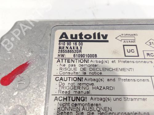 ECU airbags RENAULT LAGUNA III (BT0/1) 2.0 dCi (BT07, BT0J, BT14, BT1A, BT1S) | BP20929505M53 