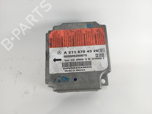 Used ECU airbags MERCEDES-BENZ E-CLASS (W211) E 320 CDI (211.022) (224 hp) 17815174