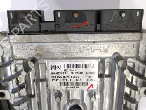 Engine control unit (ECU) PEUGEOT 407 (6D_) 2.0 HDi 135 (6DRHRH, 6DRHRE, 6DRHRG, 6DRHRJ) | BP36319383M57 - Image 3