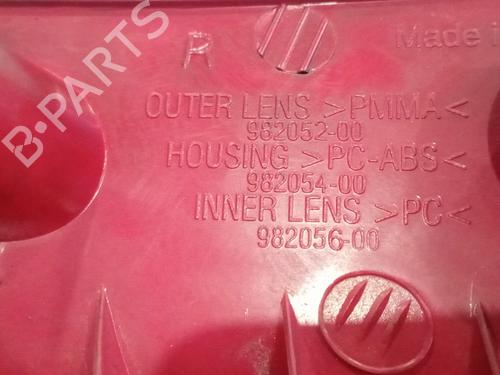 Right taillight SEAT LEON (1P1) 1.9 TDI | BP19663208C35 