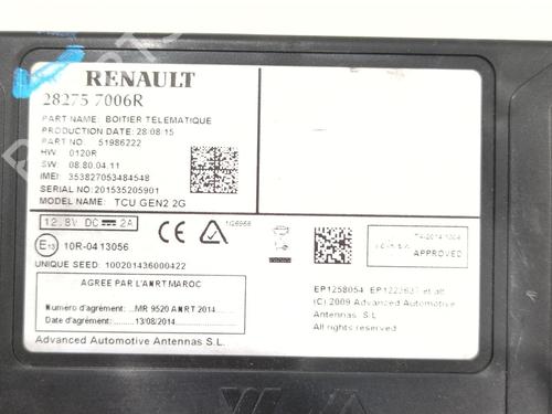 Electronic module RENAULT MEGANE IV Hatchback (B9A/M/N_) 1.5 dCi 110 (B9A3) | BP29734909M83
