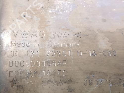 Particulate filter VW PASSAT B8 (3G2, CB2) 2.0 TDI | BP31799512M81