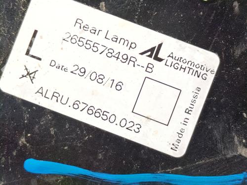 Left taillight RENAULT CAPTUR I (J5_, H5_) 1.5 dCi 90 (J5N4, J5M5, J5MW, J5M6, J5AL, J5AJ) | BP38271327C34 - Image 5