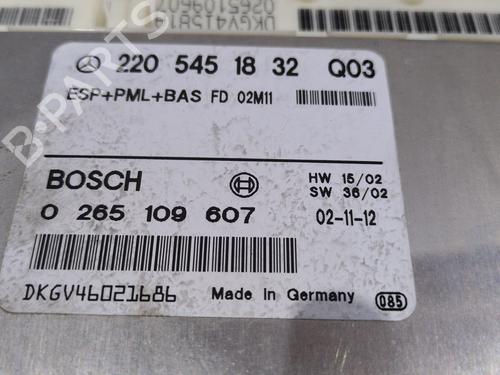 Control unit MERCEDES-BENZ S-CLASS (W220) S 320 CDI (220.025, 220.125) | BP25005875M11 