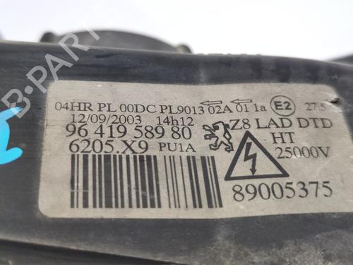 Right headlight PEUGEOT 607 (9D, 9U) 2.7 HDi 24V | BP29450618C29 