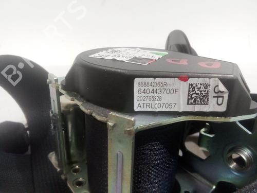 Front right seatbelt RENAULT CLIO V (B7_) | BP38200996I25 - Image 3