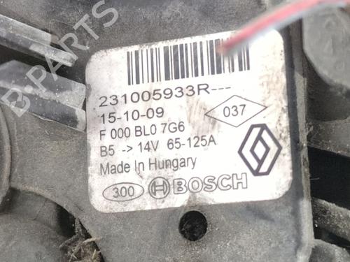 Alternator DACIA SANDERO II 1.5 dCi 75 / Blue dCi 75 (B8JW, B8M4, B8AH, B8M7, B8M6) | BP28003856M7 