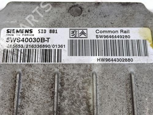Engine control unit (ECU) PEUGEOT 307 (3A/C) 2.0 HDi 90 | BP26215586M57 