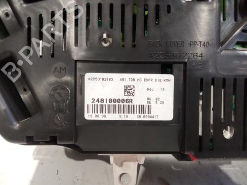 Instrument cluster RENAULT LAGUNA III (BT0/1) 2.0 dCi (BT07, BT0J, BT14, BT1A, BT1S) | BP20929515C47 