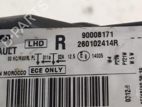 Right headlight DACIA LODGY (JS_) | BP37260806C29 - Image 6