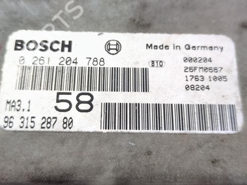 Engine control unit (ECU) CITROËN SAXO (S0, S1) 1.1 X, SX | BP27541360M57 