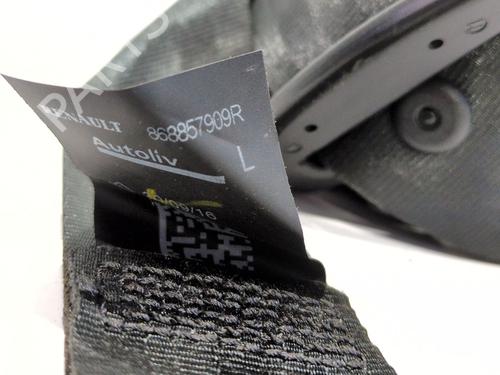 Front left seatbelt DACIA SANDERO II 1.5 dCi 75 / Blue dCi 75 (B8JW, B8M4, B8AH, B8M7, B8M6) | BP39240697I26 - Image 3