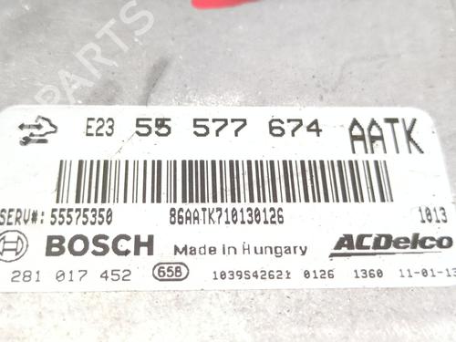 Engine control unit (ECU) OPEL ASTRA J (P10)  | BP29192080M57 