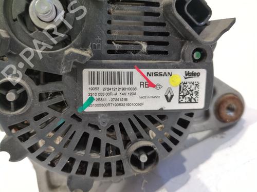 Alternator DACIA DUSTER (HM_) 1.3 TCe 130 (HMMF) | BP40272174M7 - Image 3