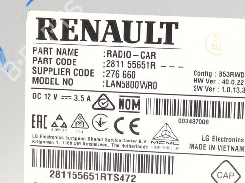 Radio DACIA DUSTER (HM_) | BP38984952E6 - Image 4