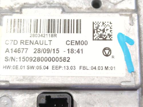 Display monitor RENAULT KADJAR (HA_, HL_)  | BP29734940C48 