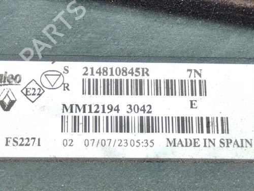 Radiator fan MITSUBISHI ASX (VSX_, VSE_)  | BP29734902M35 