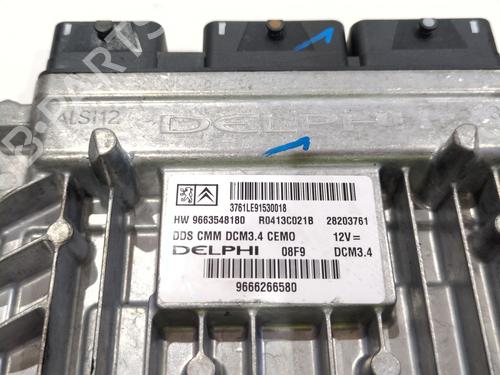 Engine control unit (ECU) CITROËN C5 III (RD_) 2.0 HDi 140 (RDRHF8, RDRHFA, RDRHA8, RDRHAJ) | BP39552369M57 - Image 3