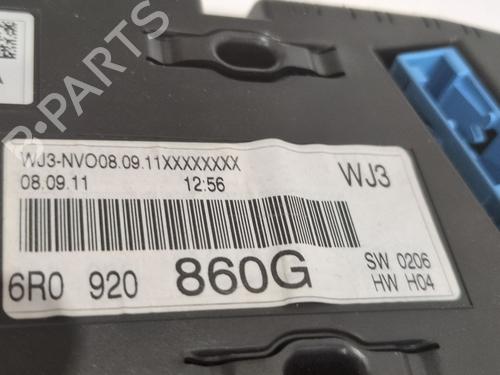 Instrument cluster VW POLO V (6R1, 6C1) 1.2 TSI | BP28140571C47 